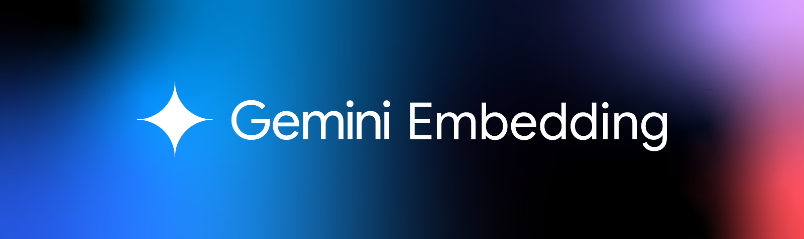 Gemini API embedding text model