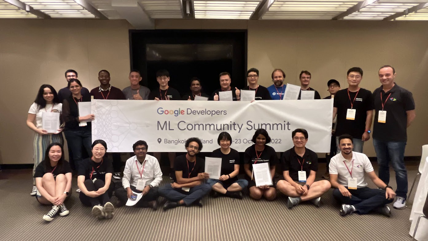 A group of ML Developers attending ML Community Summit